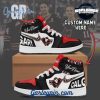 WHL Edmonton Oil Kings Custom Name Air Jordan 1 Sneaker