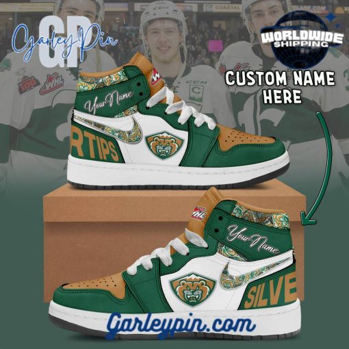 WHL Everett Silvertips Custom Name Air Jordan 1 Sneaker