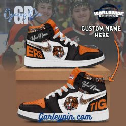 WHL Medicine Hat Tigers Custom Name Air Jordan 1 Sneaker