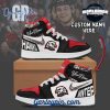 WHL Moose Jaw Warriors Custom Name Air Jordan 1 Sneaker