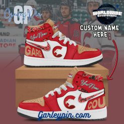 WHL Prince George Cougars Custom Name Air Jordan 1 Sneaker