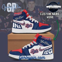 WHL Regina Pats Custom Name Air Jordan 1 Sneaker