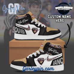 WHL Vancouver Giants Custom Name Air Jordan 1 Sneaker