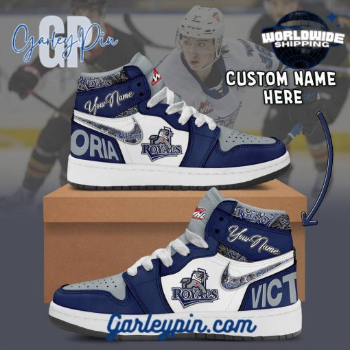 WHL Victoria Royals Custom Name Air Jordan 1 Sneaker