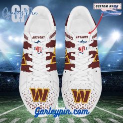 Washington Commanders Custom Name Stan Smith Shoes