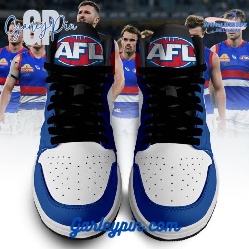 Western Bulldogs Custom Name Air Jordan 1 Sneaker