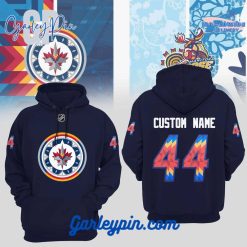 Winnipeg Jets Custom Name Hoodie