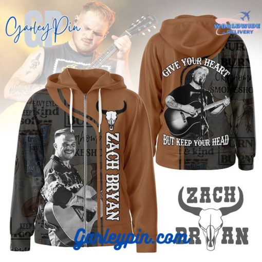 Zach Bryan Give Your Heart Hoodie