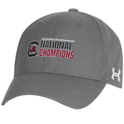 2024 NCAA South Carolina Gamecocks Womens Basketball National Champions Charcoal Hat