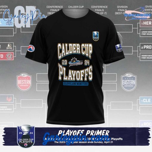 AHL Cleveland Monsters  2024 Play Offs T-Shirt