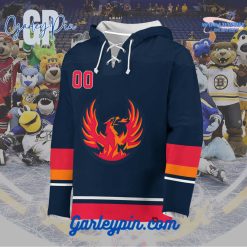 AHL Coachella Valley Firebirds  2024 Hockey Lace Up Navy Hoodie