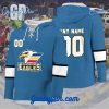 AHL Colorado Eagles  2024 Hockey Lace Up Gray Hoodie