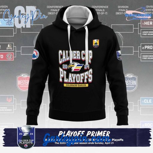 AHL Colorado Eagles 2024 Play Offs Hoodie