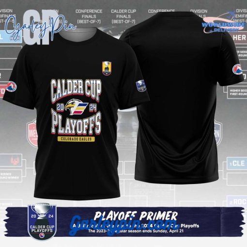 AHL Colorado Eagles 2024 Play Offs T-Shirt