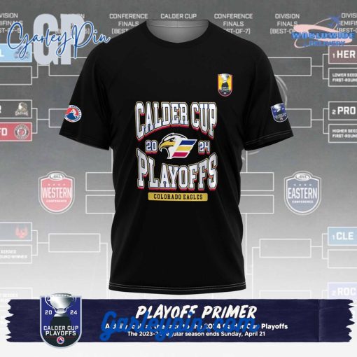 AHL Colorado Eagles 2024 Play Offs T-Shirt