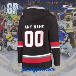 AHL Grand Rapids Griffins 2024 Hockey Lace Up Black Hoodie