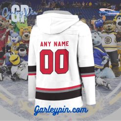 AHL Grand Rapids Griffins 2024 Hockey Lace Up White Hoodie