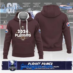 AHL Hershey Bears 2024 Play Offs Brown Hoodie