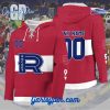 AHL Laval Rocket White 2024 Hockey Lace Up White Hoodie