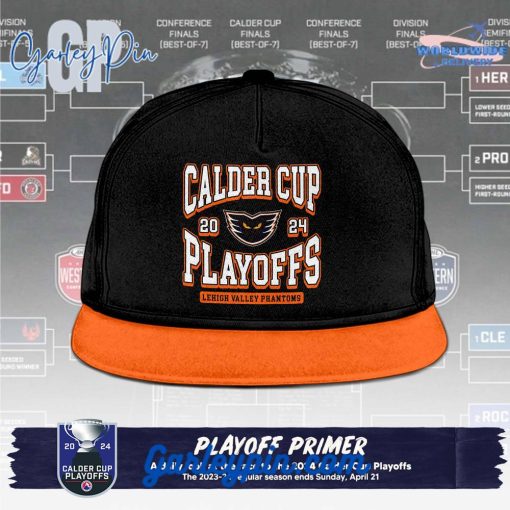 AHL Lehigh Valley Phantoms 2024 Play Offs Snapback Cap