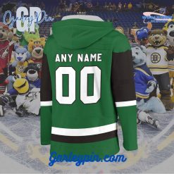 AHL Texas Stars 2024 Hockey Lace Up Forest Green Hoodie
