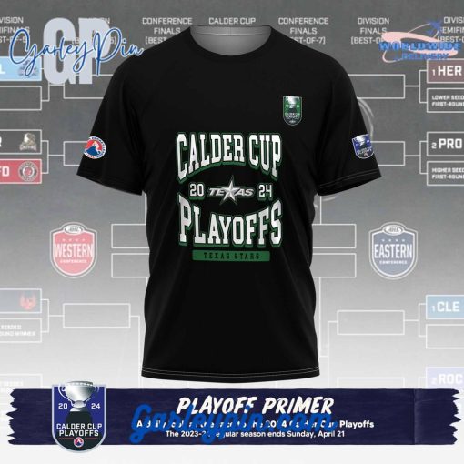 AHL Texas Stars 2024 Play Offs T-Shirt