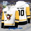 AHL Wilkes-Barre/Scranton Penguins 2024 Hockey Lace Up Black Hoodie