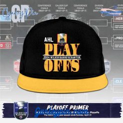 AHL Wilkes-Barre/Scranton Penguins 2024 Play Offs Snapback Cap