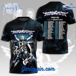 Aerosmith Farewell Tour Black Blue T-Shirt