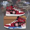 Wisconsin Badgers NCAA Custom Name Nike Air Force 1 Sneaker