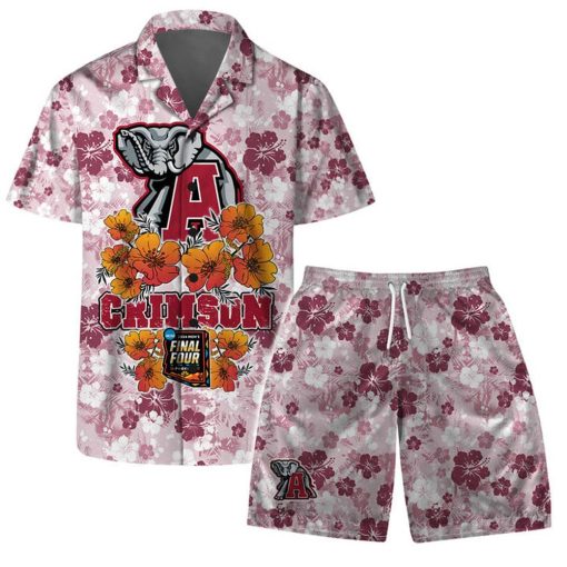 Alabama Crimson Tide NCAA Final Four 2024 Hawaiian Set