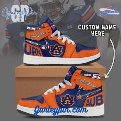 Auburn Tigers NCAA Custom Name Air Jordan 1 Sneaker