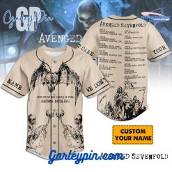 Avenged Sevenfold Custom Name  Baseball Jersey