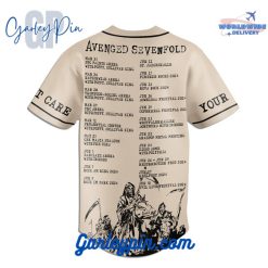 Avenged Sevenfold Custom Name Baseball Jersey