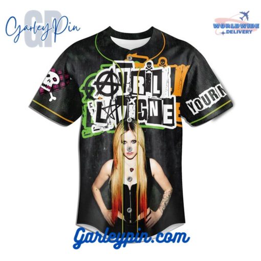 Avril Lavigne Greatest Hits Tour 2024 Baseball Jersey