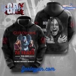 Black Sabbath 76 Years The Best Memories Never Fade Hoodie