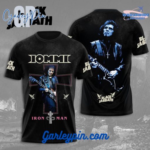 Black Sabbath Iommi Iron Man T-Shirt