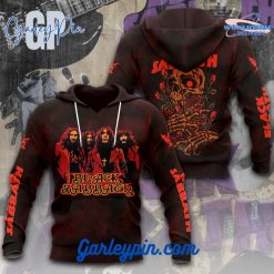 Black Sabbath Skull Roses Hoodie