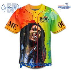 Bob Marley Custom Name Baseball Jersey