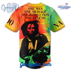 Bob Marley Custom Name Baseball Jersey