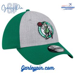 Boston Celtics New Era Two-Tone Heather Gray Kelly Green Hat