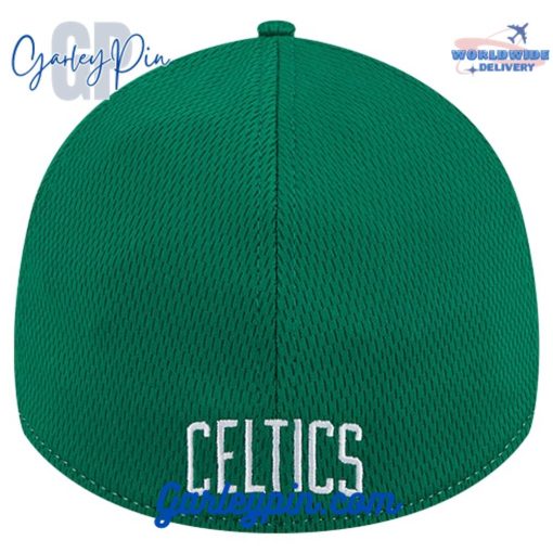 Boston Celtics New Era Two-Tone Heather Gray  Kelly Green Hat