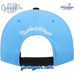 Chicago Bulls Mitchell Ness White Light Blue Snapback Hat