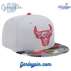 Chicago Bulls New Era Gray Snapback Hat