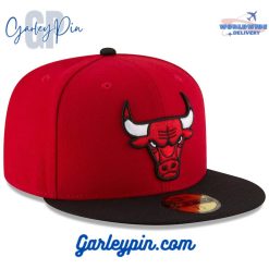 Chicago Bulls New Era Red Snapback Hat