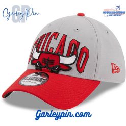 Chicago Bulls New Era Two-Tone Gray Red Hat