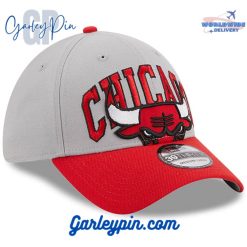 Chicago Bulls New Era Two-Tone Gray Red Hat