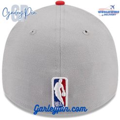 Chicago Bulls New Era Two-Tone Gray Red Hat