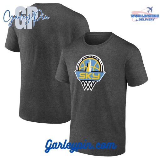 Chicago Sky Fanatics Branded Marble Charcoal T-Shirt