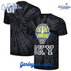 Chicago Sky Tie-Dye Logo T-Shirt